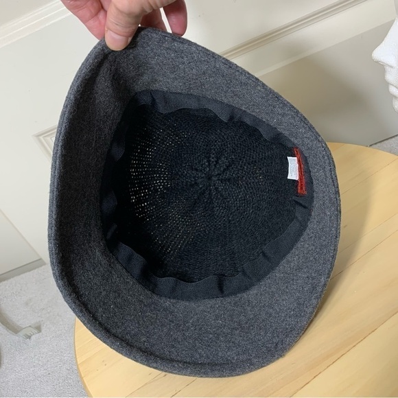San Diego Hat Co Feminin Neutral Black Gray Knit Wool Blend Bucket Hat One Size - Picture 7 of 11